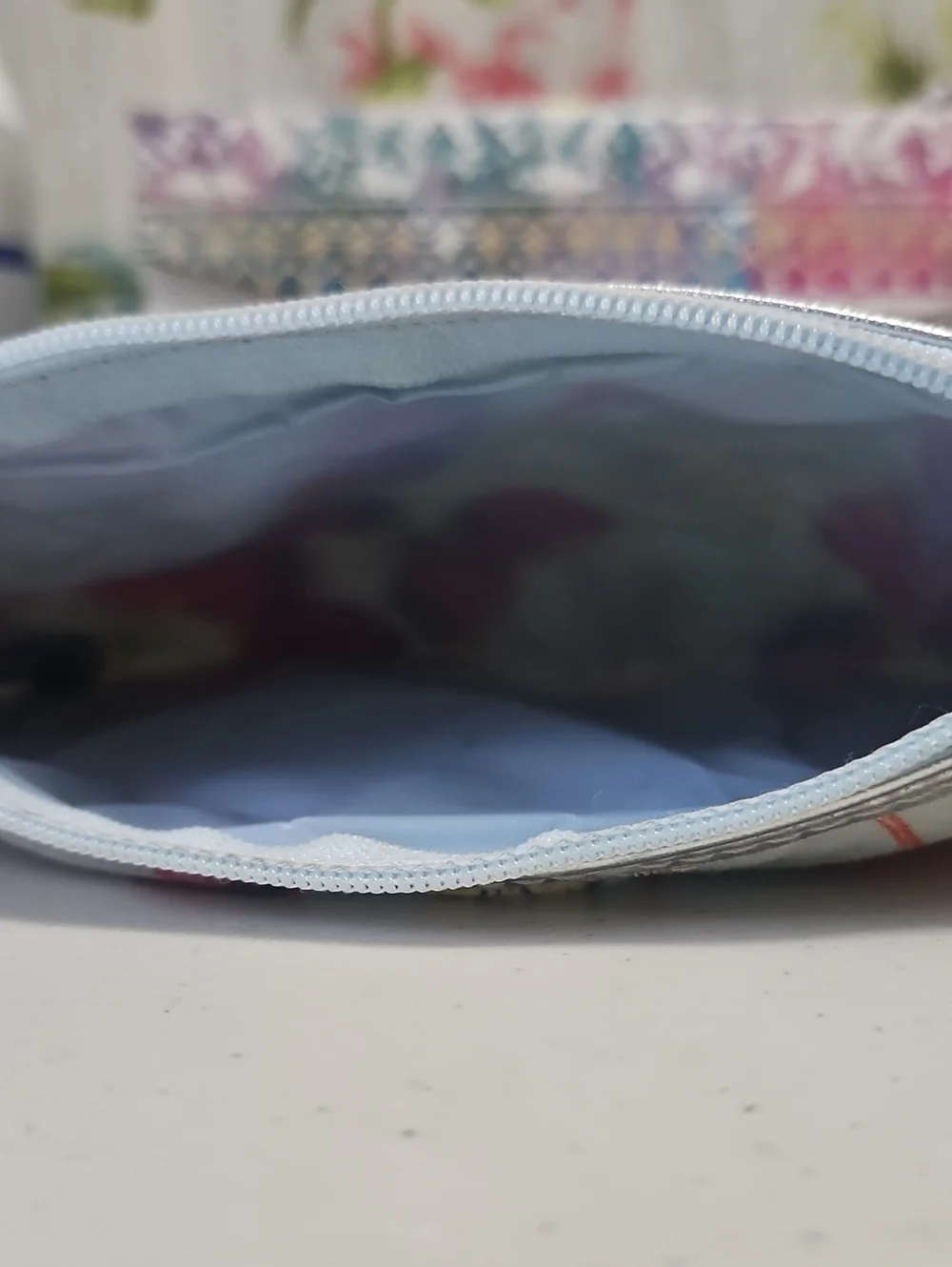 Worldwide Dreams LLC Cherry Makeup Bag Very Cute W Sparkles BALL CHERRY zipper